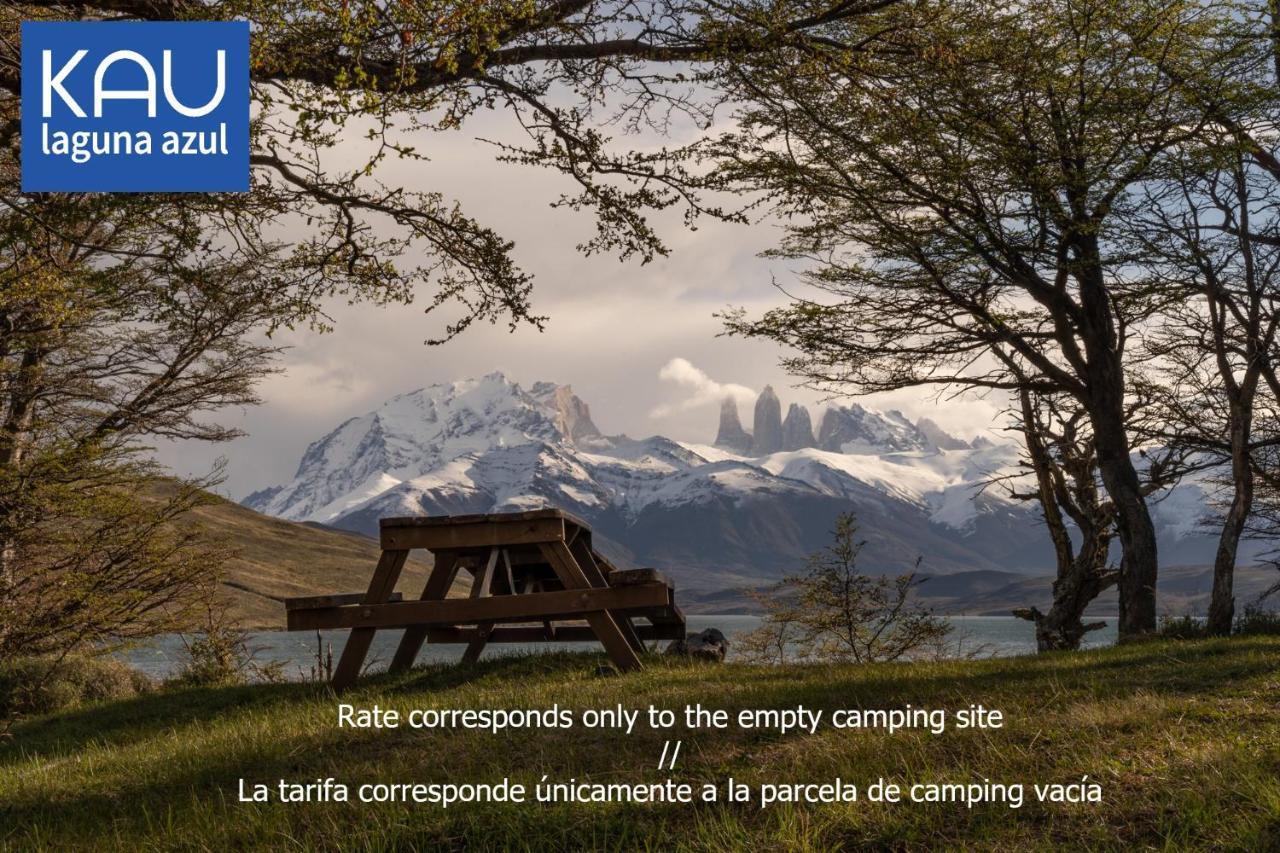 Camping Kau Laguna Azul Torres del Paine National Park Exterior foto